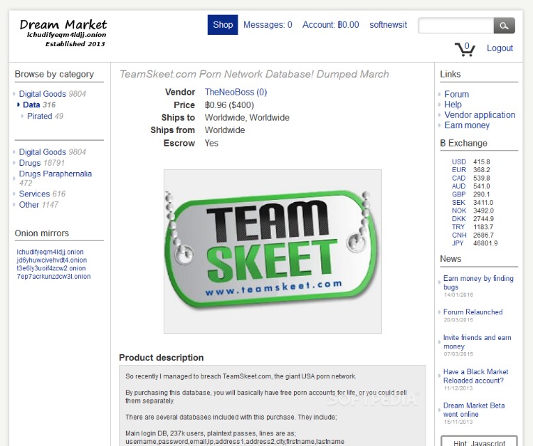 darknet market search engine