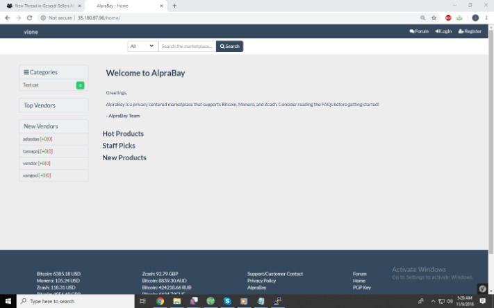 Alphabay Darknet Market