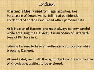Drugs On The Darknet