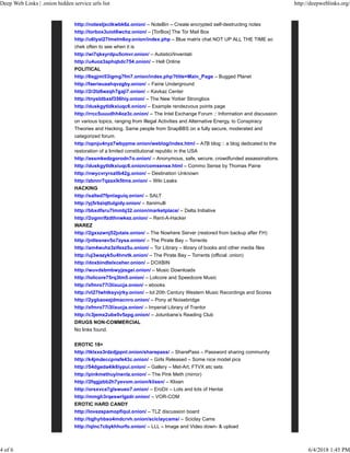 deep web links 2026 reddit